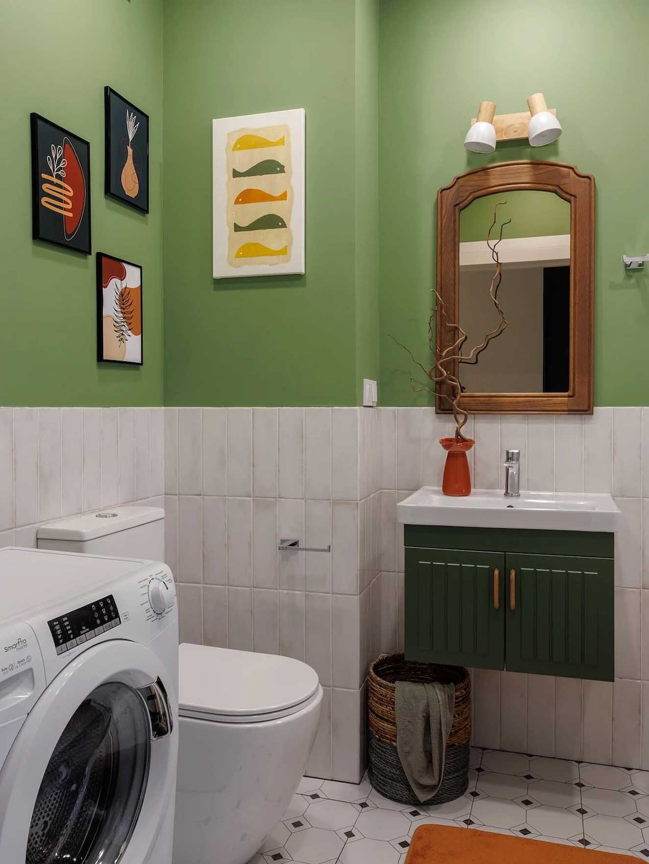 Hálószoba mögé rejtett gardróbhelyiség és tágasság 39 m2-es lakásban Hálószoba mögé rejtett gardróbhelyiség és tágasság 39 m2-es lakásban