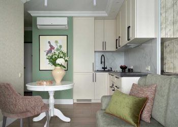 Modern klasszikus berendezés angolos hangulattal