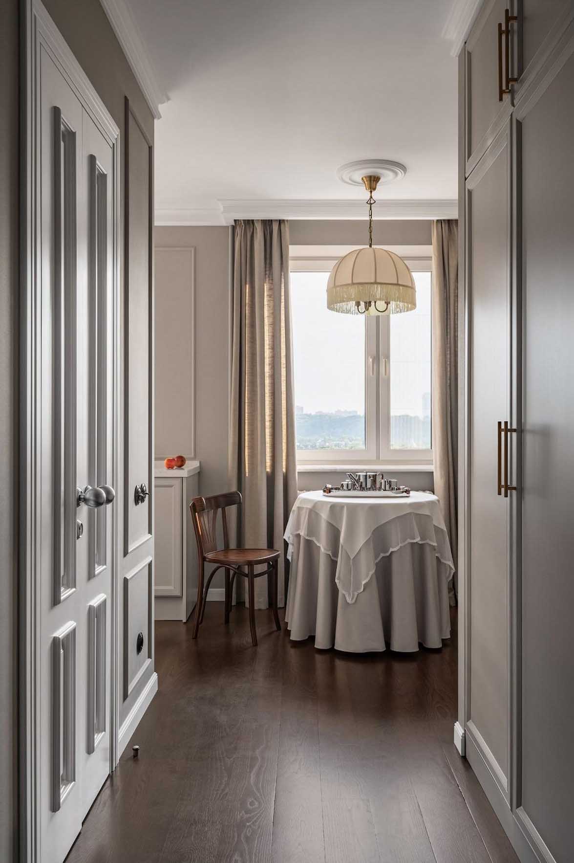 Időtlen elegancia férfi 48 m2-es lakásában: meleg szürke-bézs árnyalatok Időtlen elegancia férfi 48 m2-es lakásában: meleg szürke-bézs árnyalatok