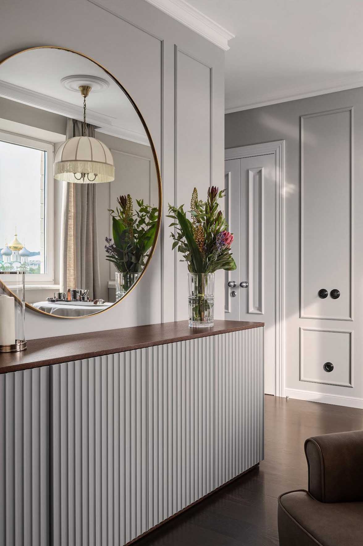 Időtlen elegancia férfi 48 m2-es lakásában: meleg szürke-bézs árnyalatok Időtlen elegancia férfi 48 m2-es lakásában: meleg szürke-bézs árnyalatok