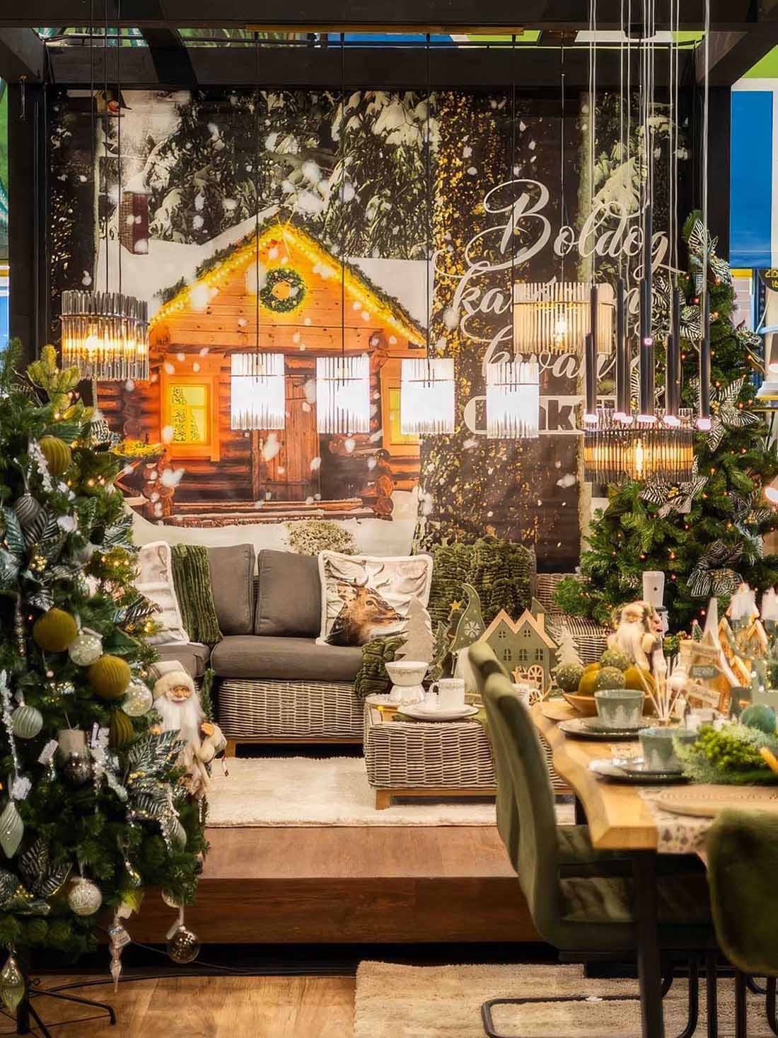 Karácsonyi dekorációs trendek 2025-ben