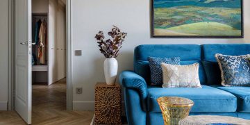 Hogyan rendezett be kétszobás lakást a négyfős család: 64 m2