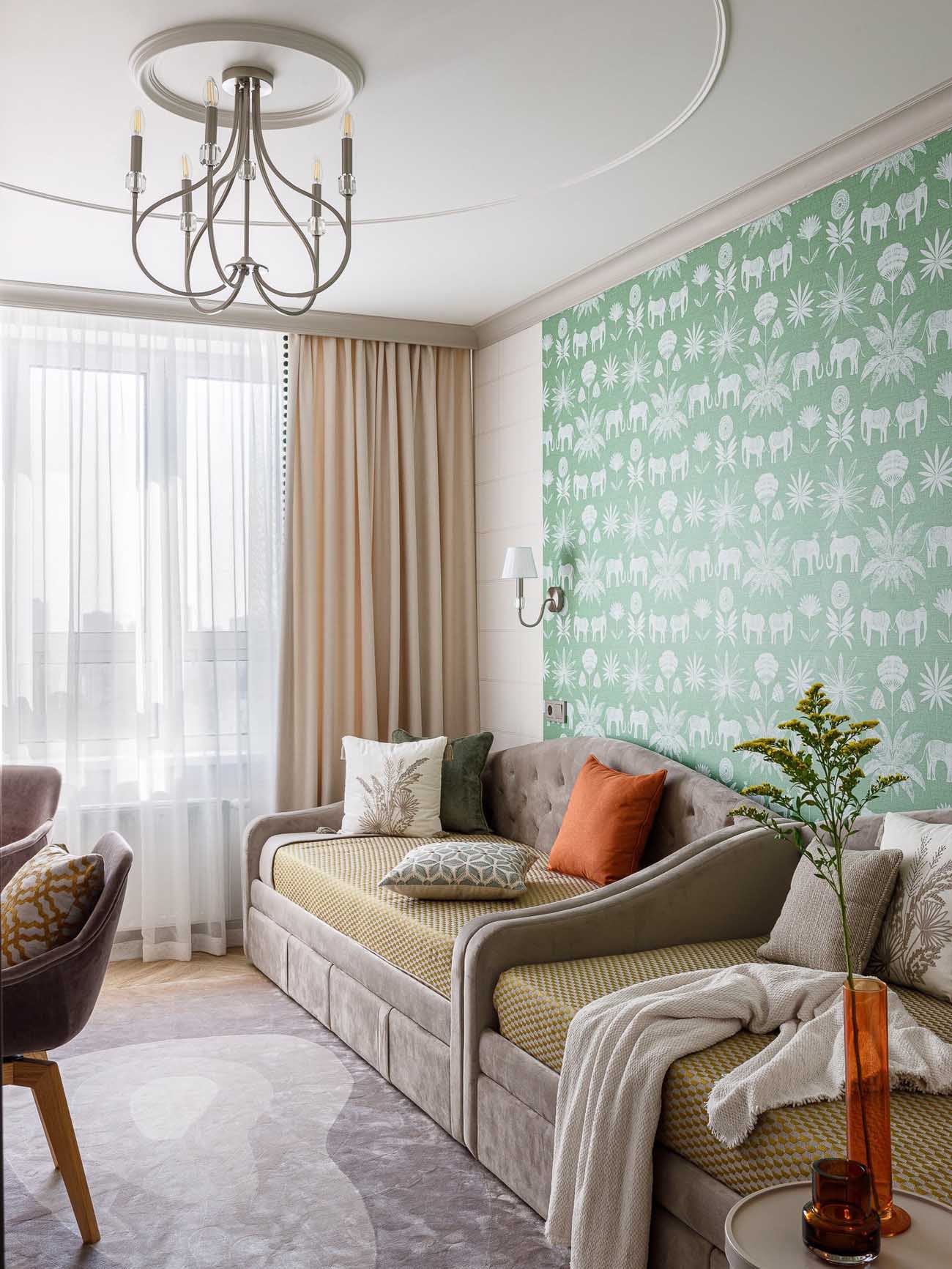 Hogyan rendezett be kétszobás lakást a négyfős család: 64 m2 Hogyan rendezett be kétszobás lakást a négyfős család: 64 m2