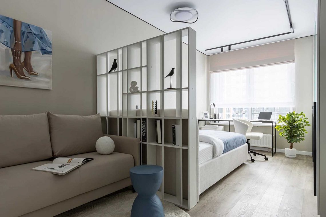 Kis lakás diákéletre szabva: egyszerűség és minimalizmus praktikusan