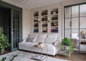 Klasszikus polgári lakás, természetközeli elegancia