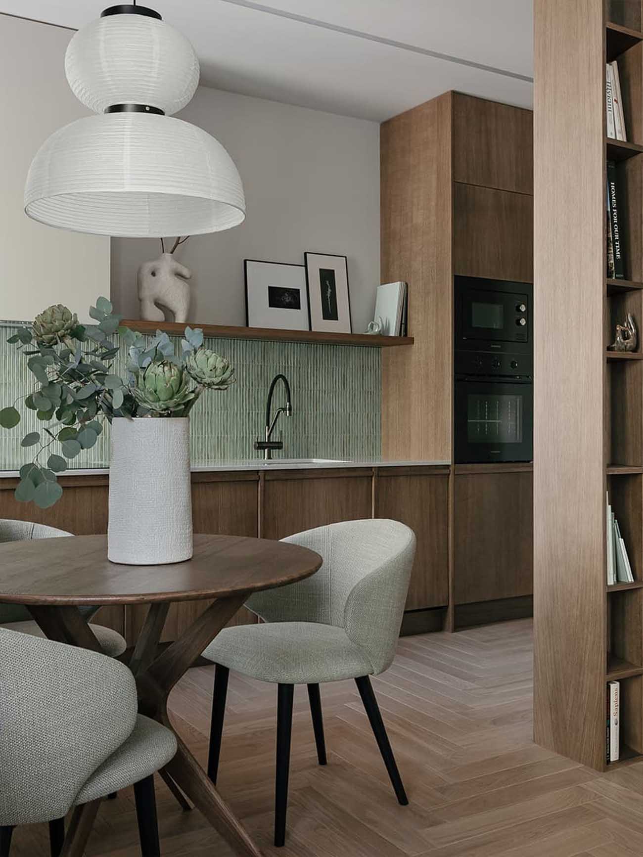 Amikor a konyhai hátfal öltöztet