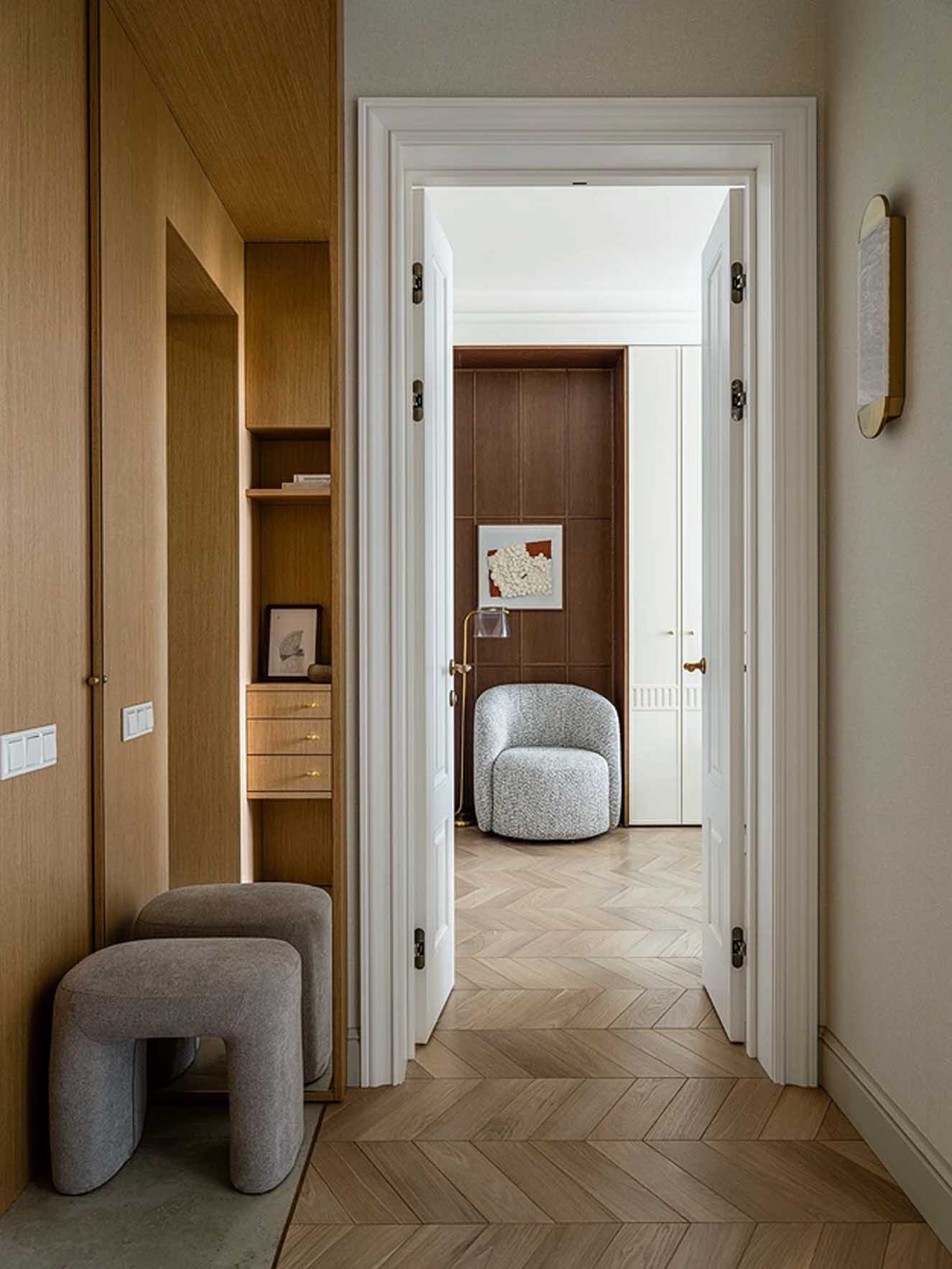 Lakásfelújítás bérházban: polgári hangulat, modern funkcionalitás Lakásfelújítás bérházban: polgári hangulat, modern funkcionalitás