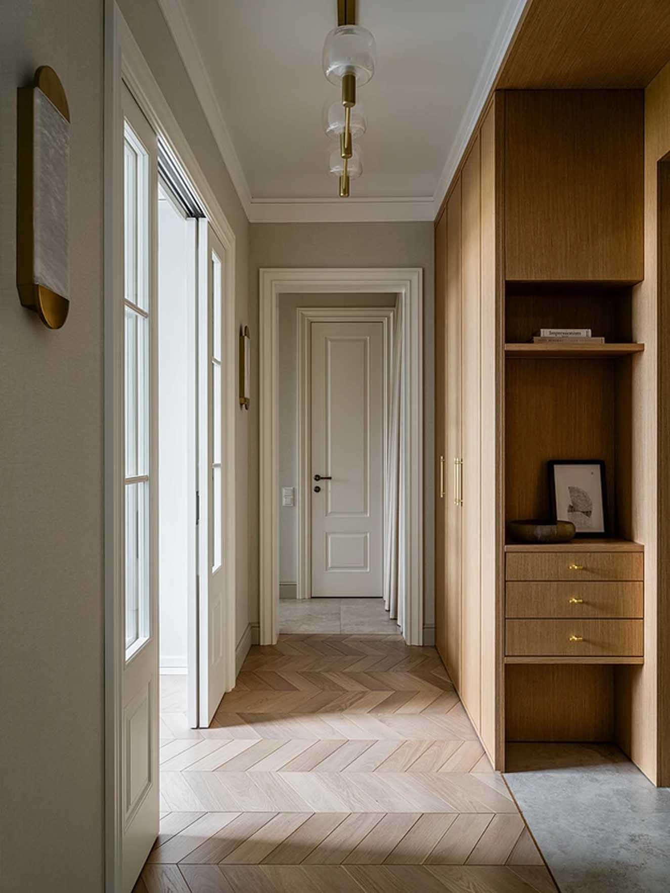 Lakásfelújítás bérházban: polgári hangulat, modern funkcionalitás Lakásfelújítás bérházban: polgári hangulat, modern funkcionalitás