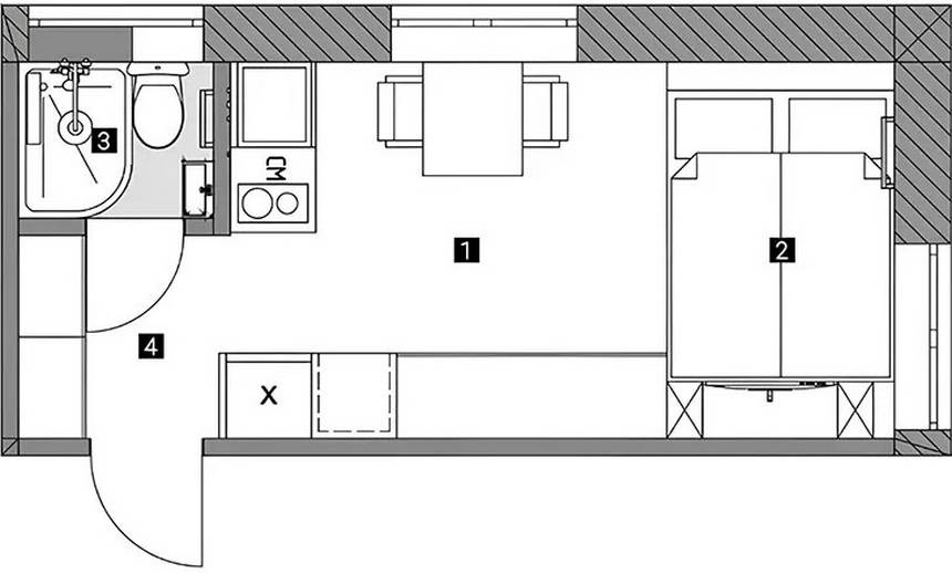 A helykihasználás művészete: így lesz szobányi területen teljes értékű otthon A helykihasználás művészete: így lesz szobányi területen teljes értékű otthon