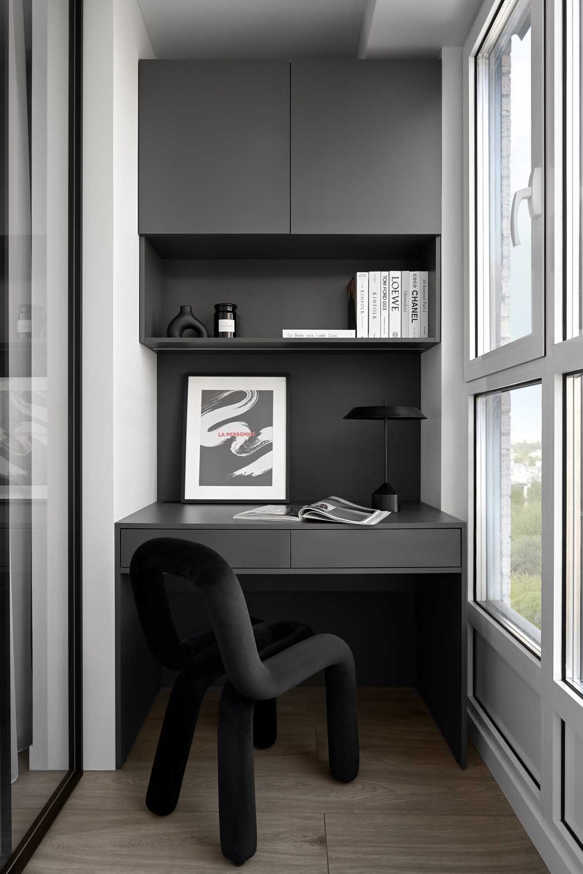 Modern minimalista legénylakás új lakóparkban Modern minimalista legénylakás új lakóparkban