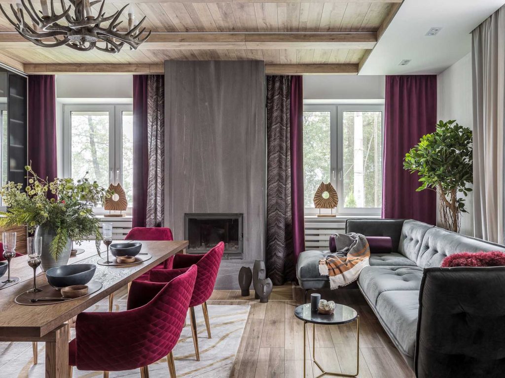 A víkendház modern chalet hangulatú otthonná alakult át