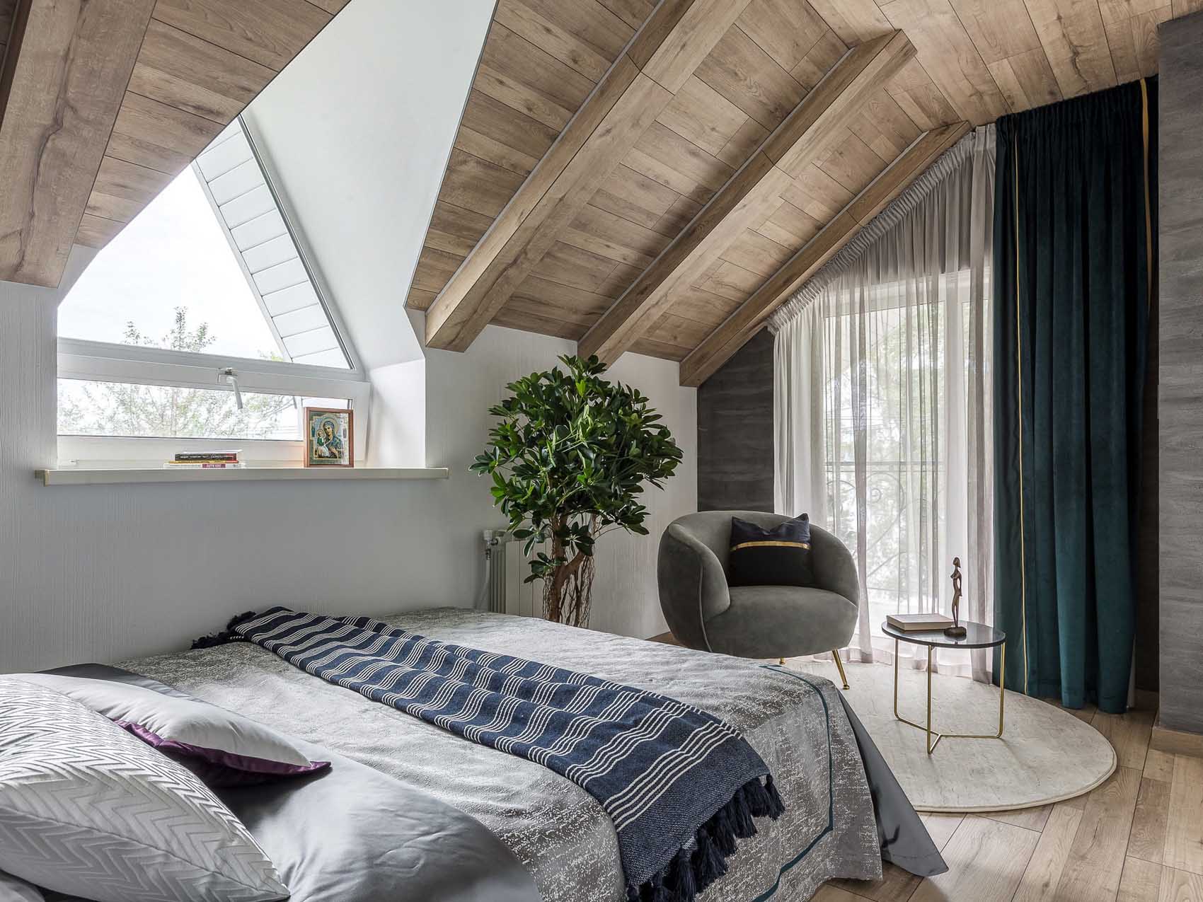 A víkendház modern chalet hangulatú otthonná alakult át A víkendház modern chalet hangulatú otthonná alakult át