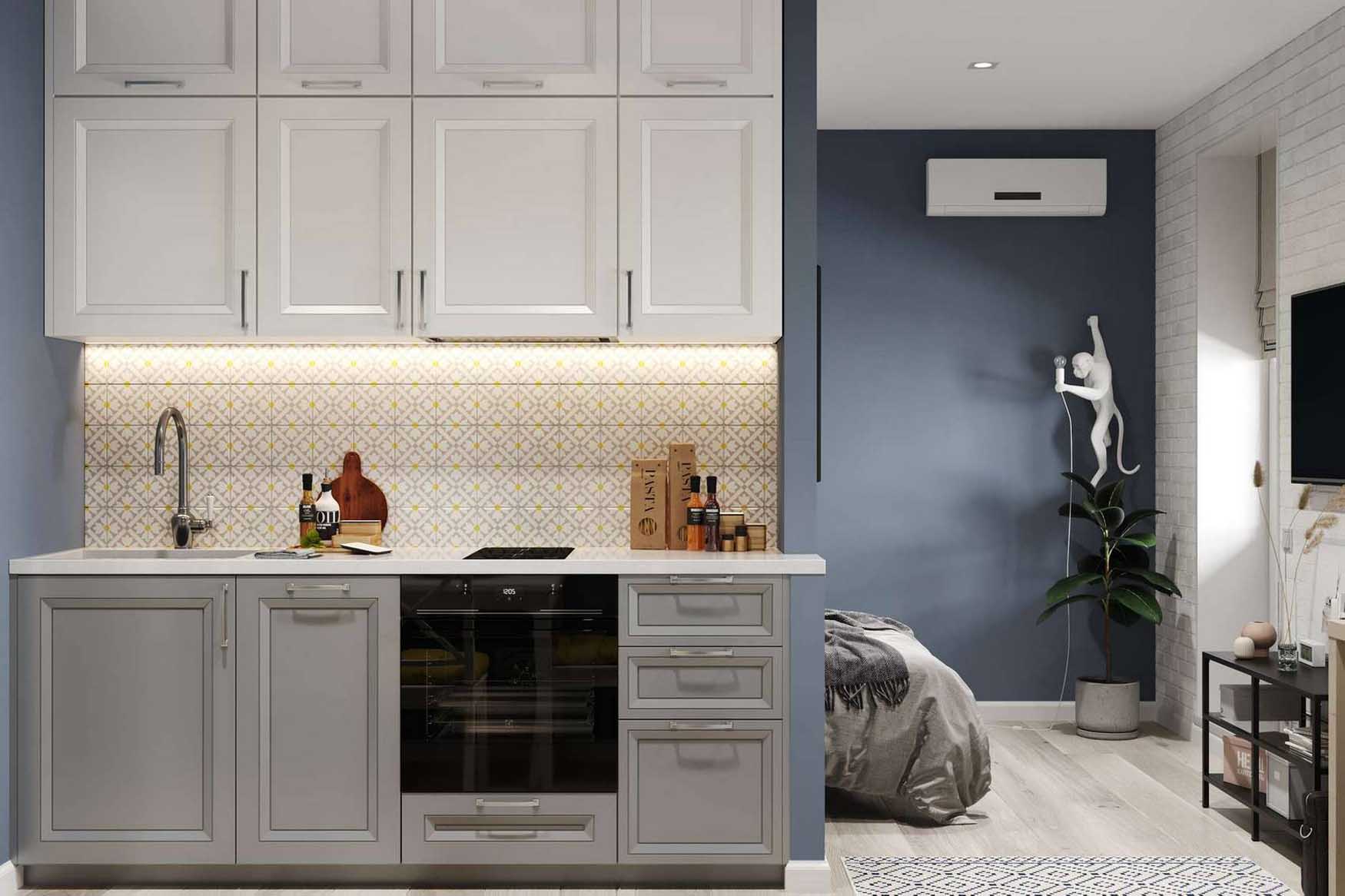 Hogyan fért el a férfi 29 m2-en úgy, hogy még a fia is kapott vendégágyat Hogyan fért el a férfi 29 m2-en úgy, hogy még a fia is kapott vendégágyat