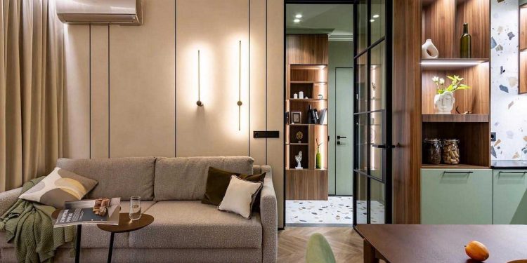 A lányuk jövőbeni otthonát rendezte be a házaspár: A pisztácia hűvös eleganciája 46 m2-en