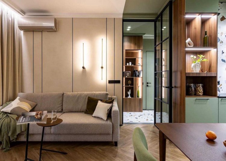 A lányuk jövőbeni otthonát rendezte be a házaspár: A pisztácia hűvös eleganciája 46 m2-en
