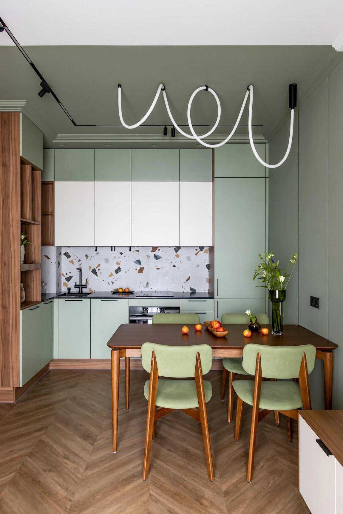 A lányuk jövőbeni otthonát rendezte be a házaspár: A pisztácia hűvös eleganciája 46 m2-en A lányuk jövőbeni otthonát rendezte be a házaspár: A pisztácia hűvös eleganciája 46 m2-en