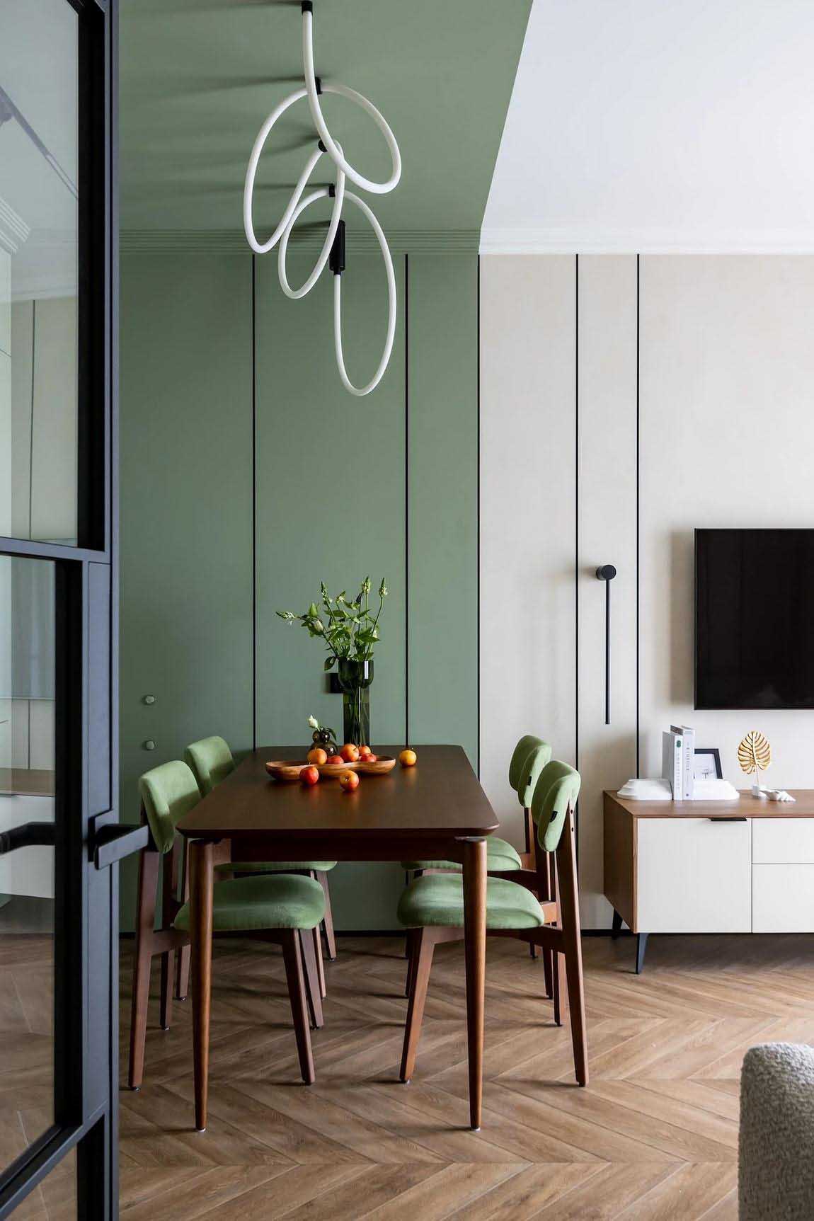 A lányuk jövőbeni otthonát rendezte be a házaspár: A pisztácia hűvös eleganciája 46 m2-en A lányuk jövőbeni otthonát rendezte be a házaspár: A pisztácia hűvös eleganciája 46 m2-en