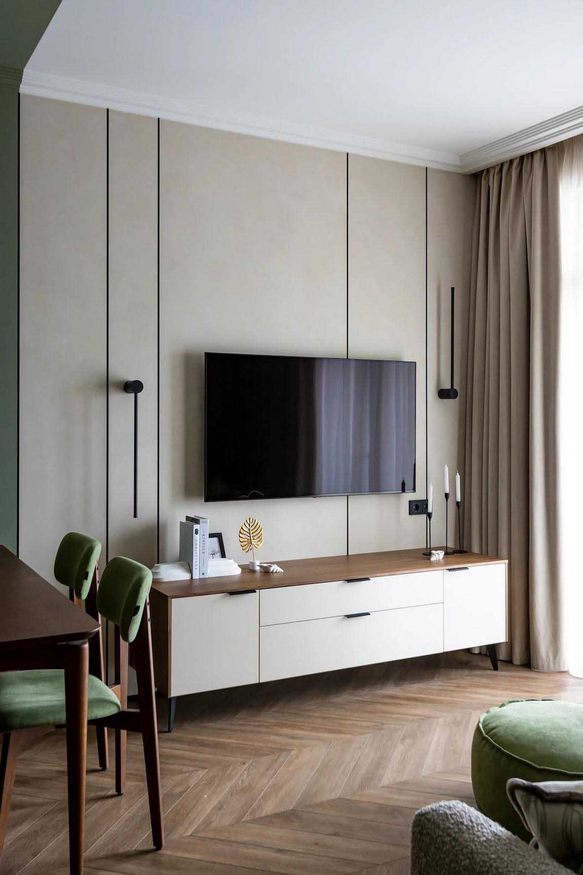 A lányuk jövőbeni otthonát rendezte be a házaspár: A pisztácia hűvös eleganciája 46 m2-en A lányuk jövőbeni otthonát rendezte be a házaspár: A pisztácia hűvös eleganciája 46 m2-en