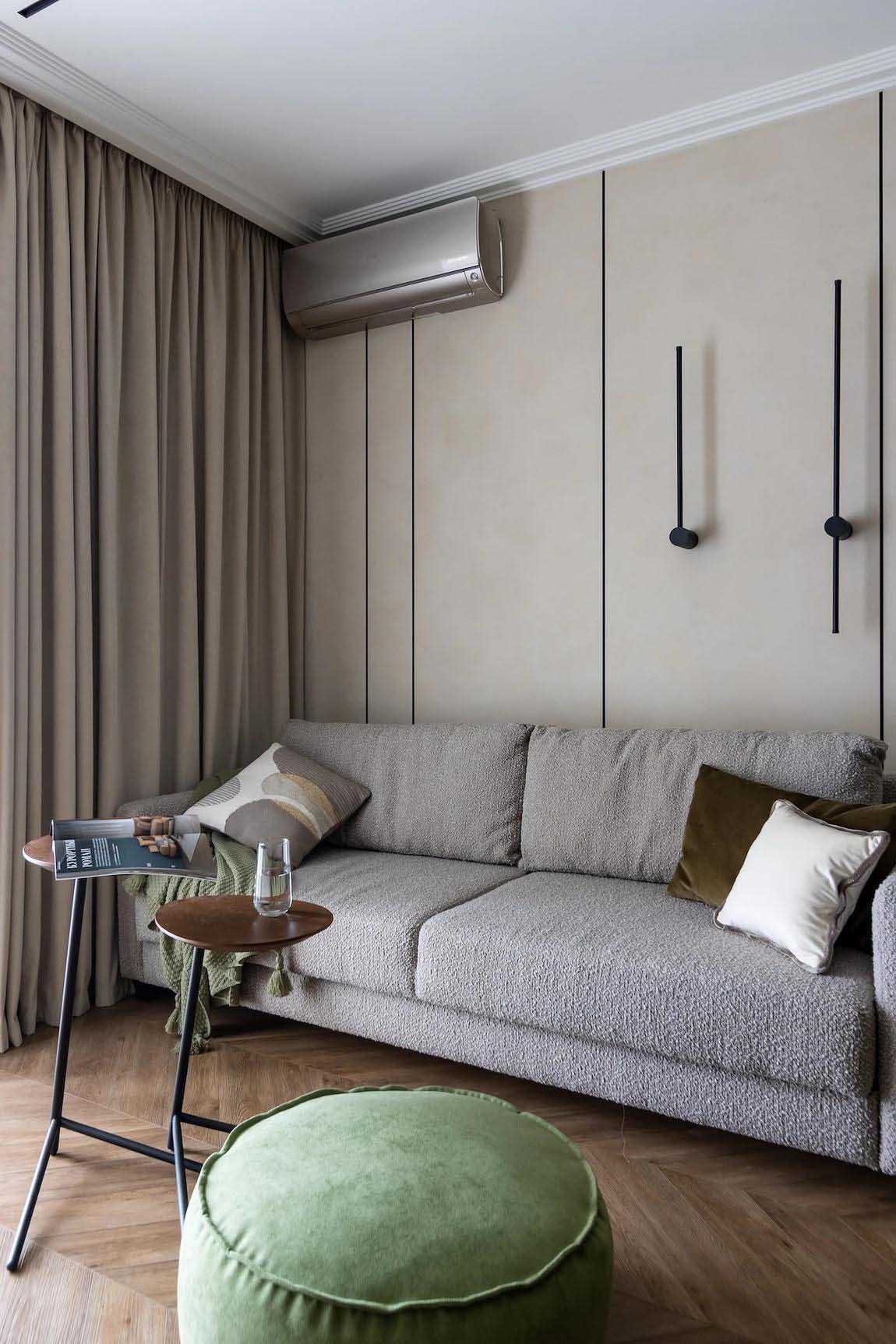 A lányuk jövőbeni otthonát rendezte be a házaspár: A pisztácia hűvös eleganciája 46 m2-en A lányuk jövőbeni otthonát rendezte be a házaspár: A pisztácia hűvös eleganciája 46 m2-en