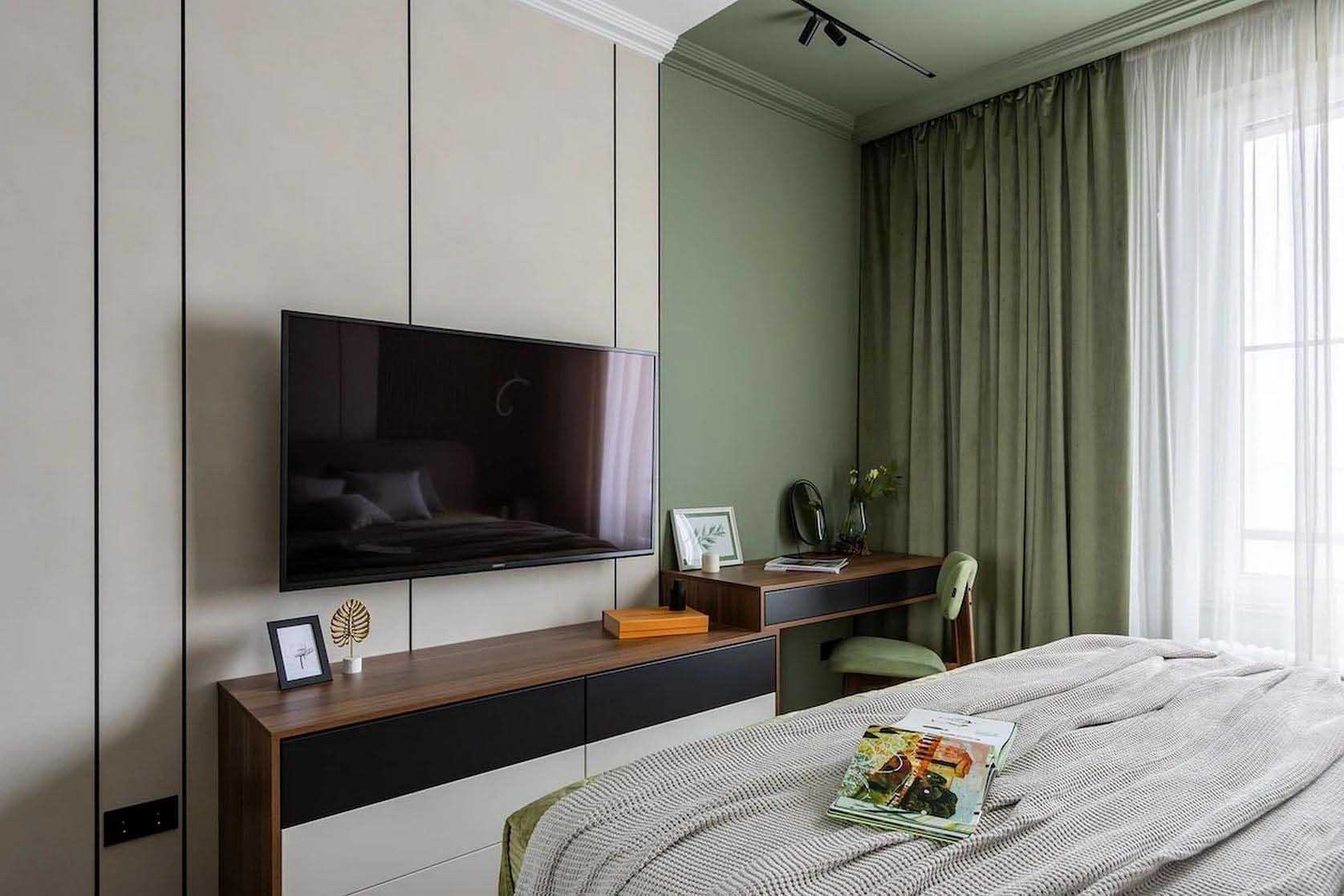 A lányuk jövőbeni otthonát rendezte be a házaspár: A pisztácia hűvös eleganciája 46 m2-en A lányuk jövőbeni otthonát rendezte be a házaspár: A pisztácia hűvös eleganciája 46 m2-en