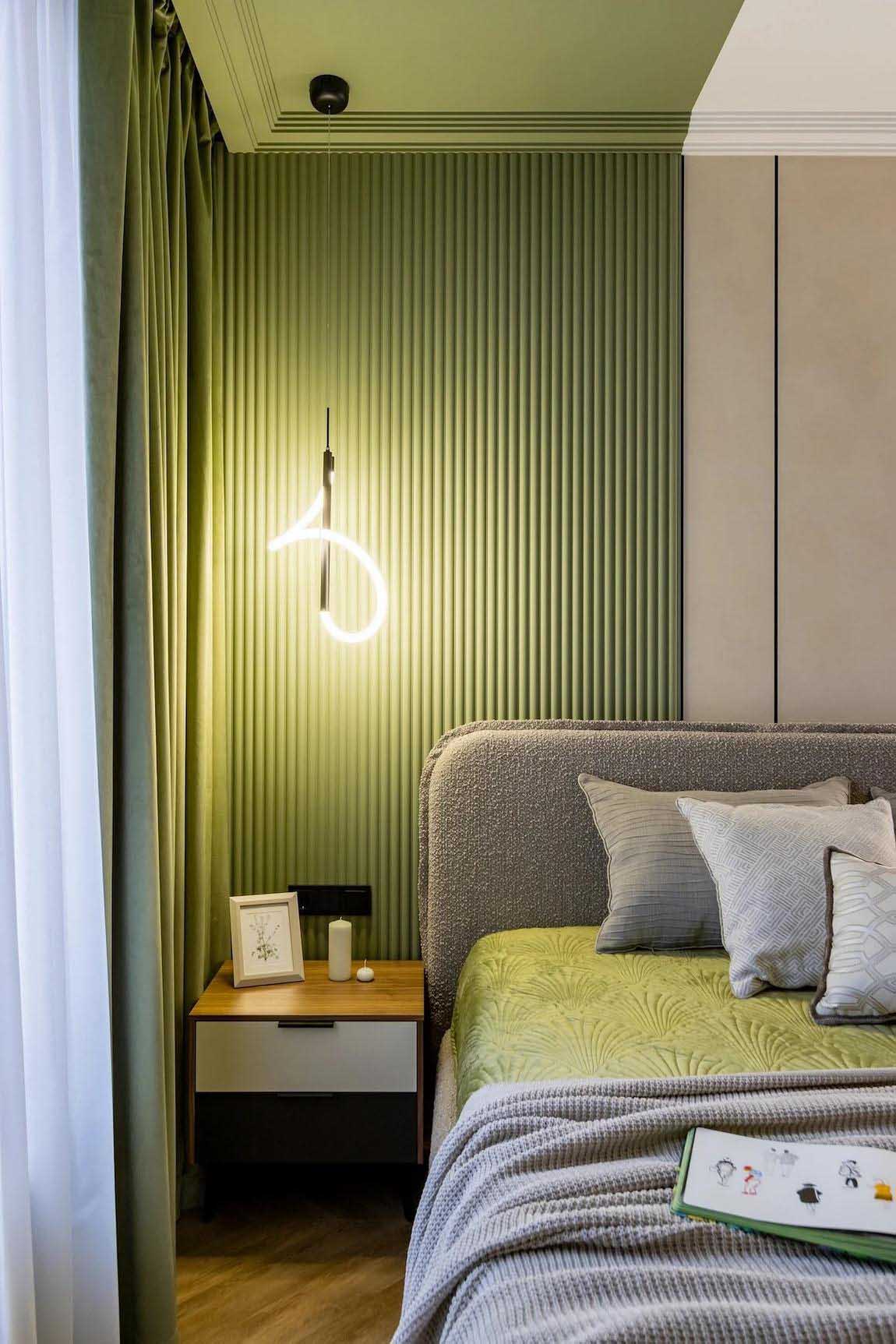 A lányuk jövőbeni otthonát rendezte be a házaspár: A pisztácia hűvös eleganciája 46 m2-en