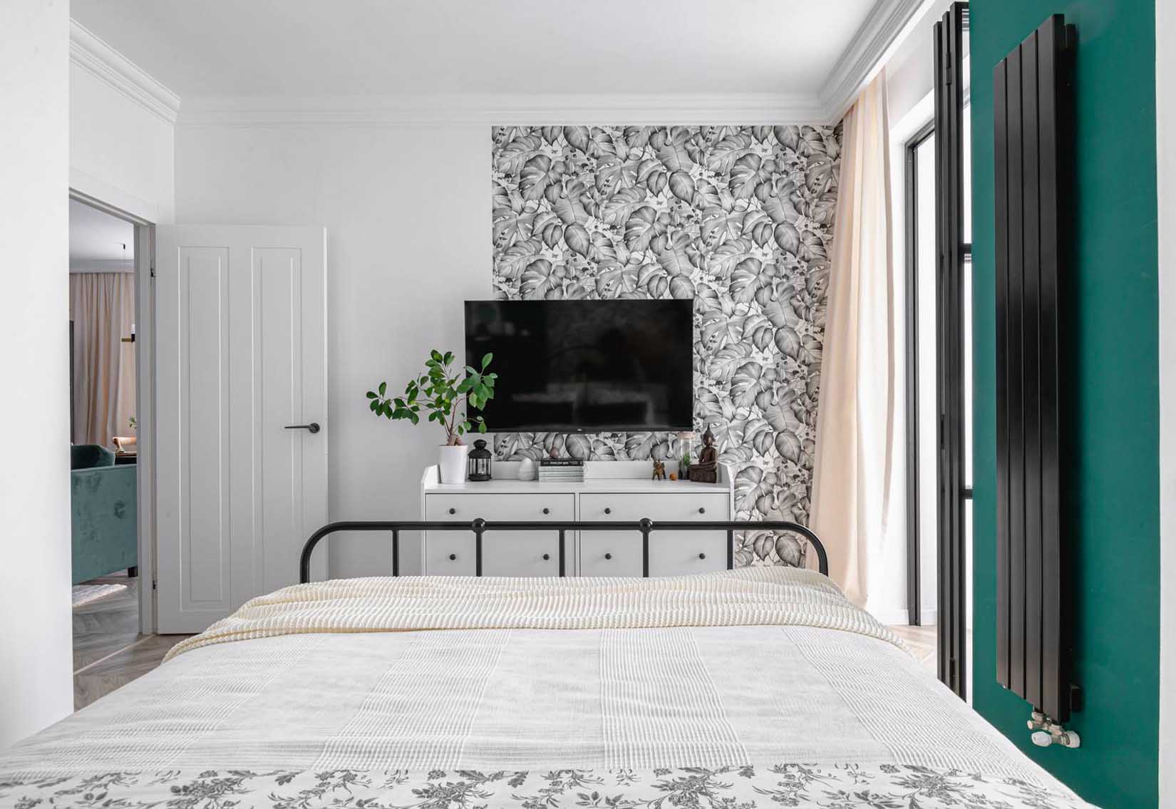 Funkcionalitás praktikus térszervezéssel és frissesség zöld árnyalatokkal Funkcionalitás praktikus térszervezéssel és frissesség zöld árnyalatokkal