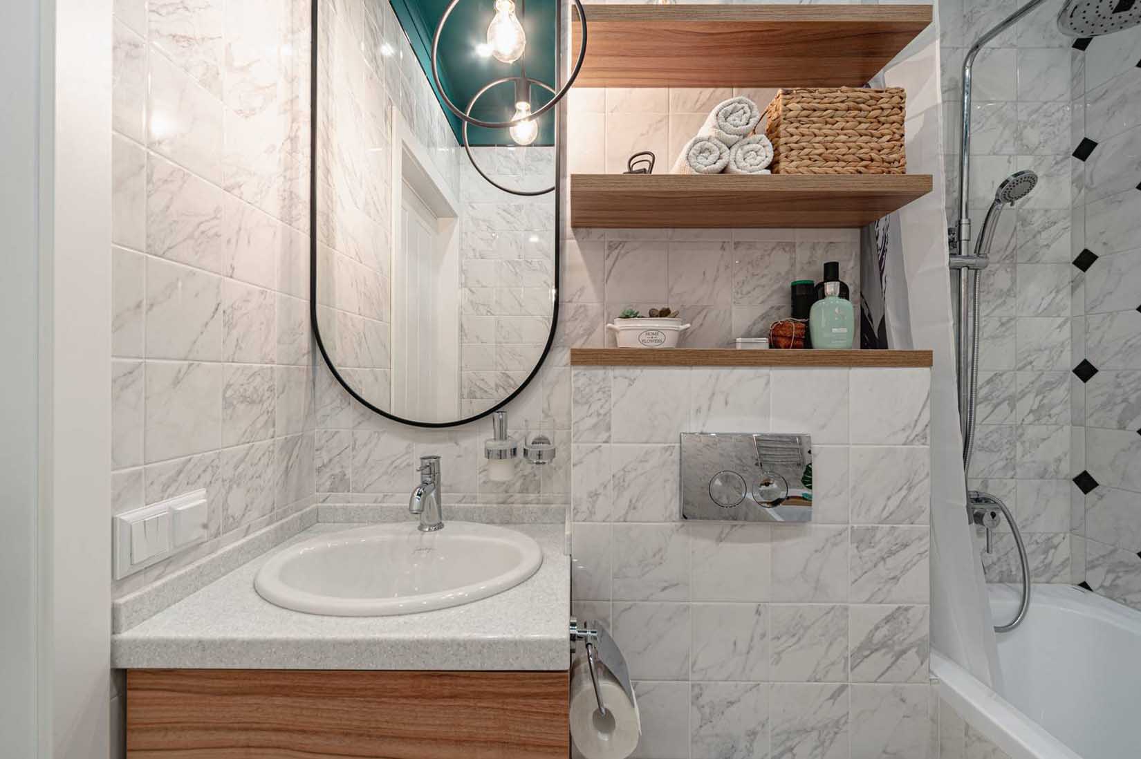 Funkcionalitás praktikus térszervezéssel és frissesség zöld árnyalatokkal Funkcionalitás praktikus térszervezéssel és frissesség zöld árnyalatokkal