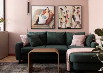 Színek és költséghatékony megoldások: felújítás 47 m2-en