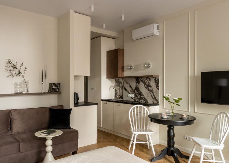 Szuper kislakás: modern klasszikus elegancia 30 m2-en