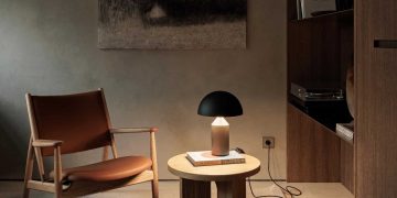 Mikrocement a falakon, monokróm színpaletta és greslapok