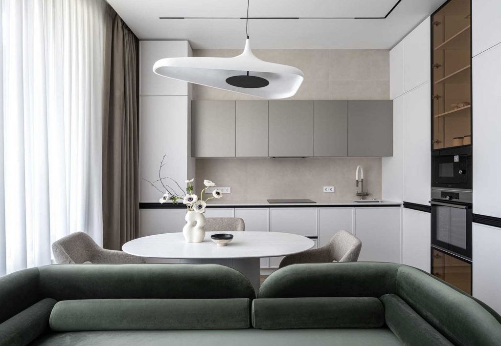 Az új lakás berendezésekor a maximális kényelem volt a férfi fő célja