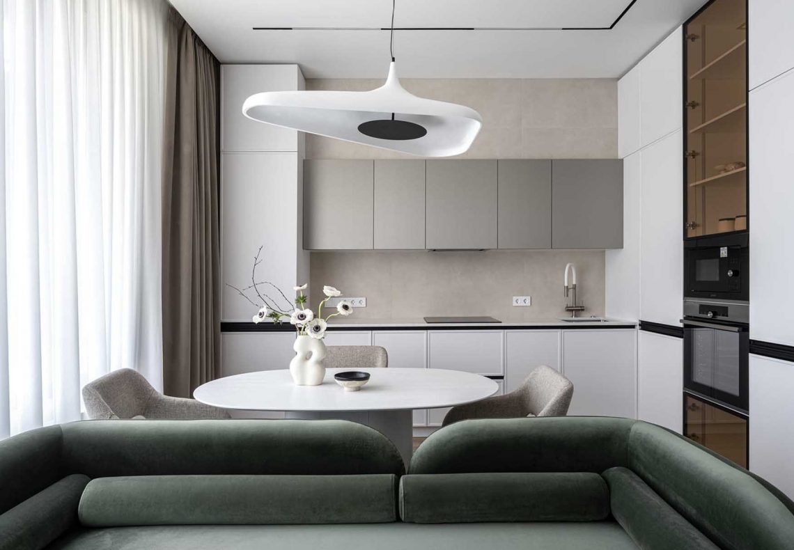 Az új lakás berendezésekor a maximális kényelem volt a férfi fő célja