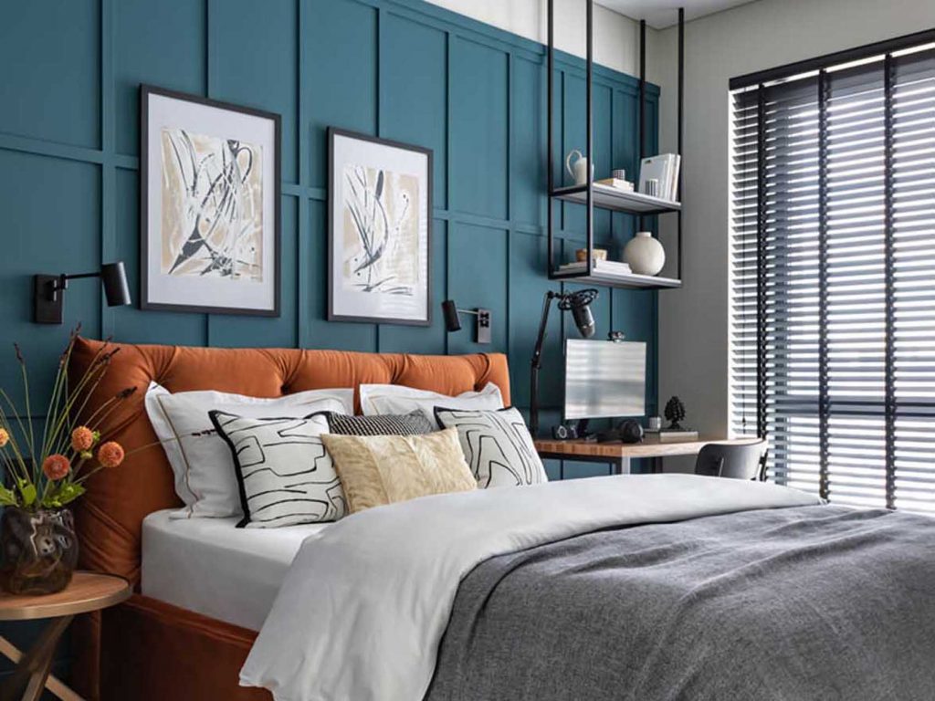 Bauhaus stílusjegyek, hűvös tónusok és élénk kontrasztok