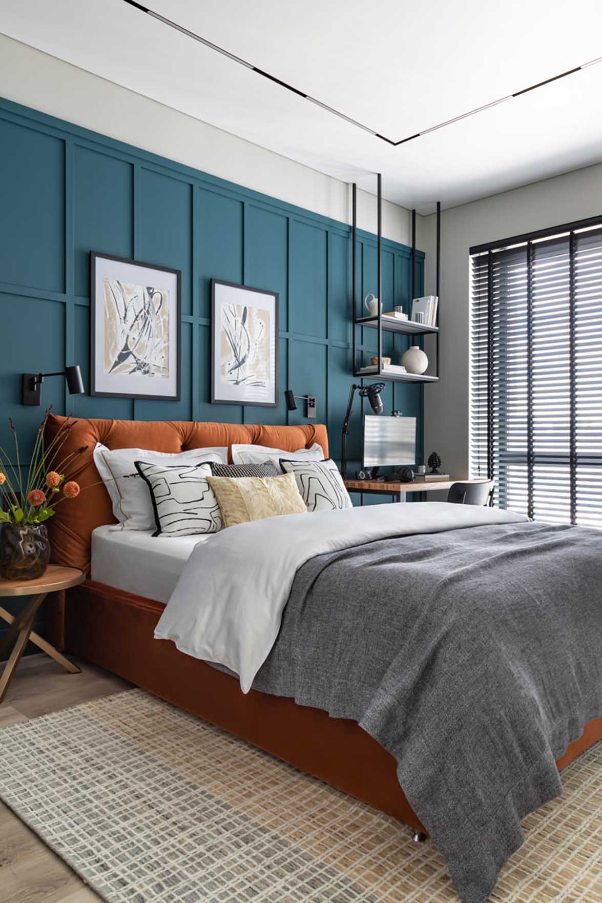 Bauhaus stílusjegyek, hűvös tónusok és élénk kontrasztok Bauhaus stílusjegyek, hűvös tónusok és élénk kontrasztok