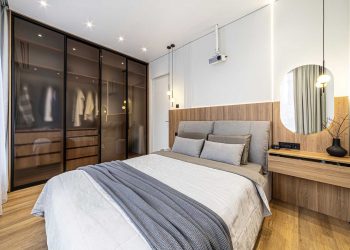 Elegáns szálloda minimalista stílusában berendezett lakás