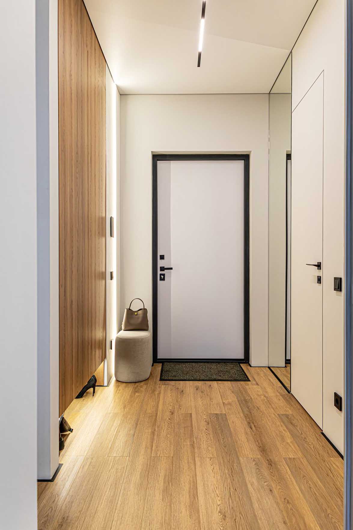 Elegáns szálloda minimalista stílusában berendezett lakás