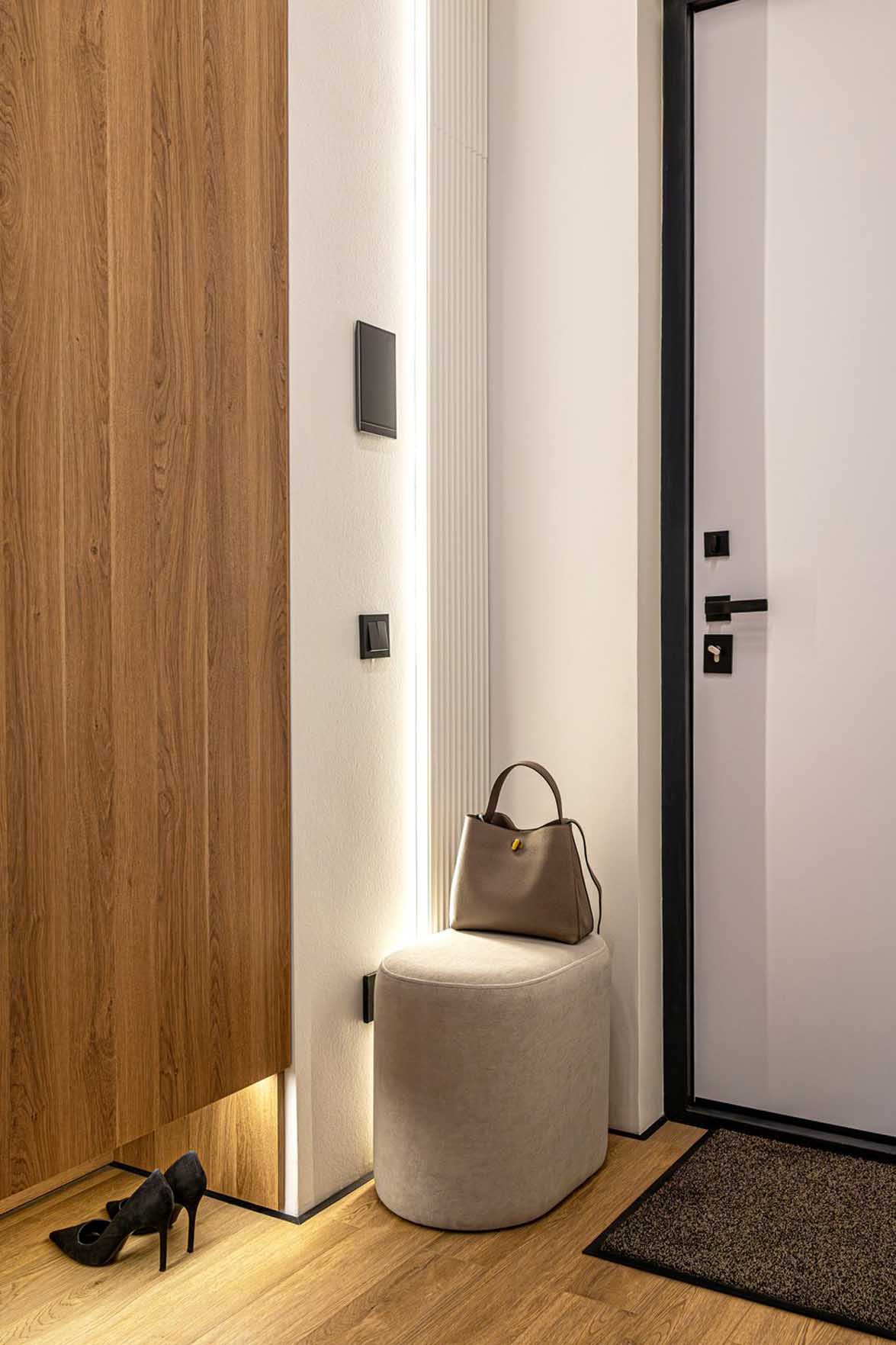 Elegáns szálloda minimalista stílusában berendezett lakás