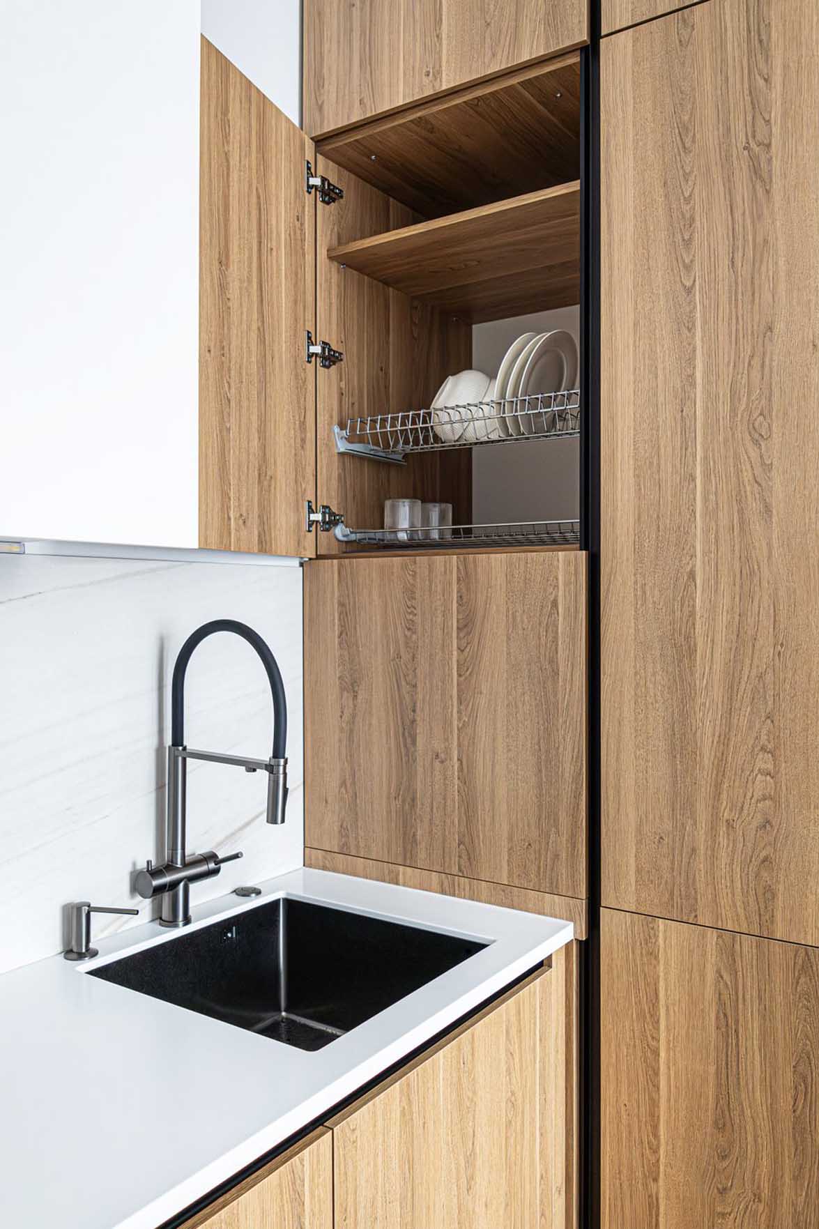 Elegáns szálloda minimalista stílusában berendezett lakás