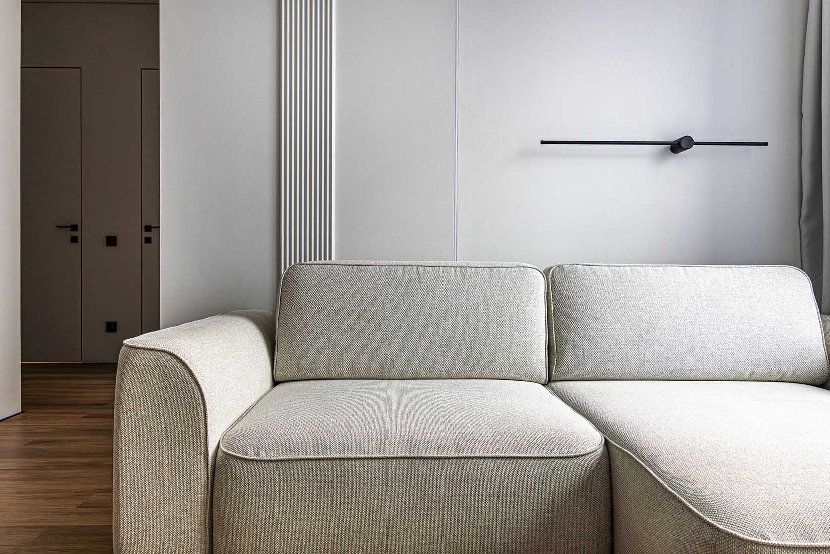 Elegáns szálloda minimalista stílusában berendezett lakás