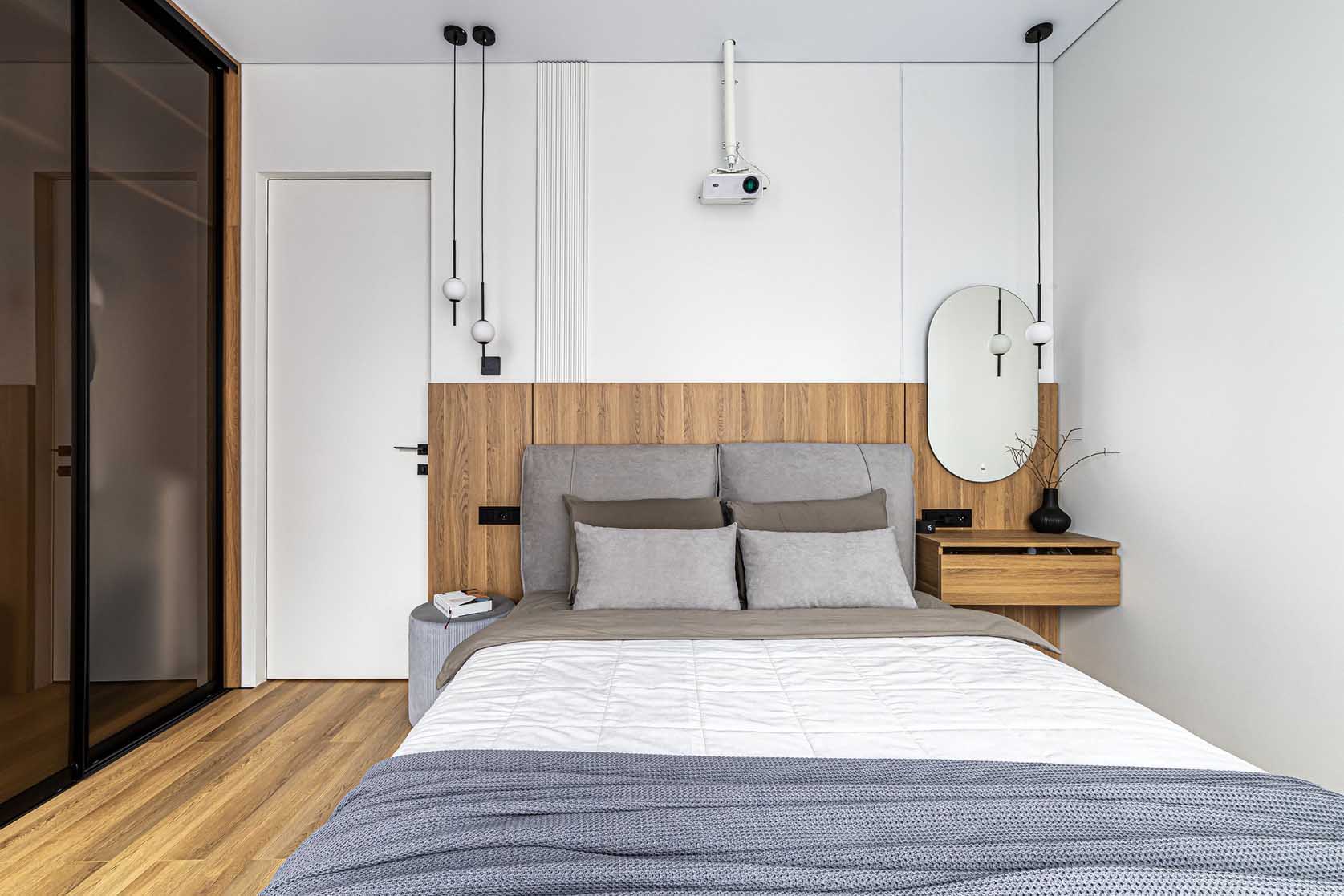 Elegáns szálloda minimalista stílusában berendezett lakás