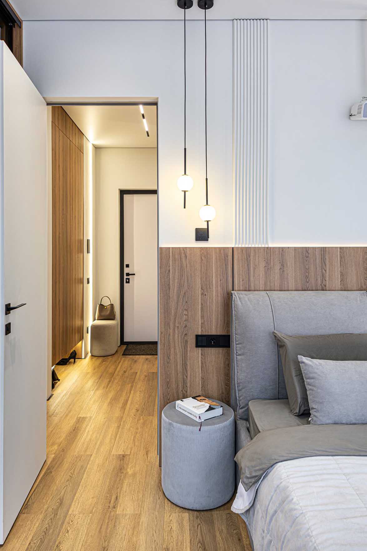 Elegáns szálloda minimalista stílusában berendezett lakás