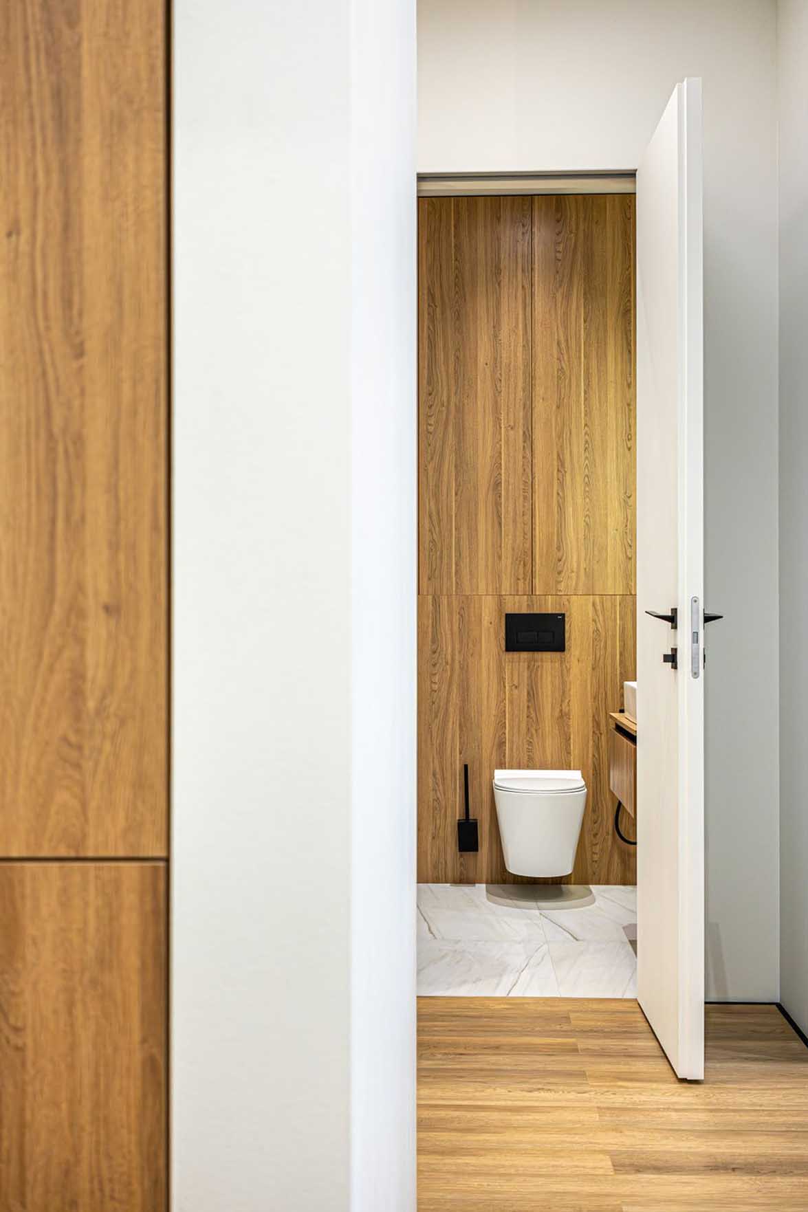 Elegáns szálloda minimalista stílusában berendezett lakás