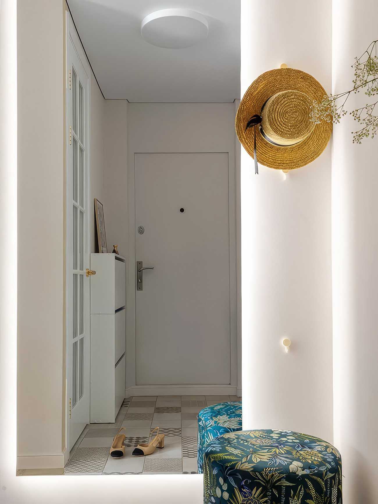 Életöröm és francia sikk kétszobás lakásban Életöröm és francia sikk kétszobás lakásban