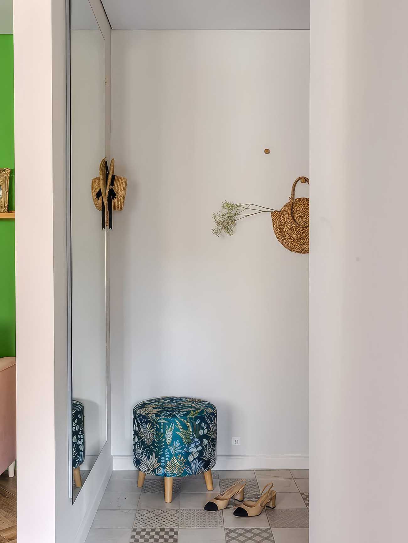 Életöröm és francia sikk kétszobás lakásban Életöröm és francia sikk kétszobás lakásban