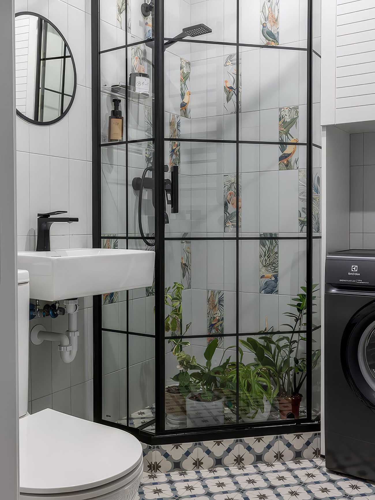 Életöröm és francia sikk kétszobás lakásban Életöröm és francia sikk kétszobás lakásban