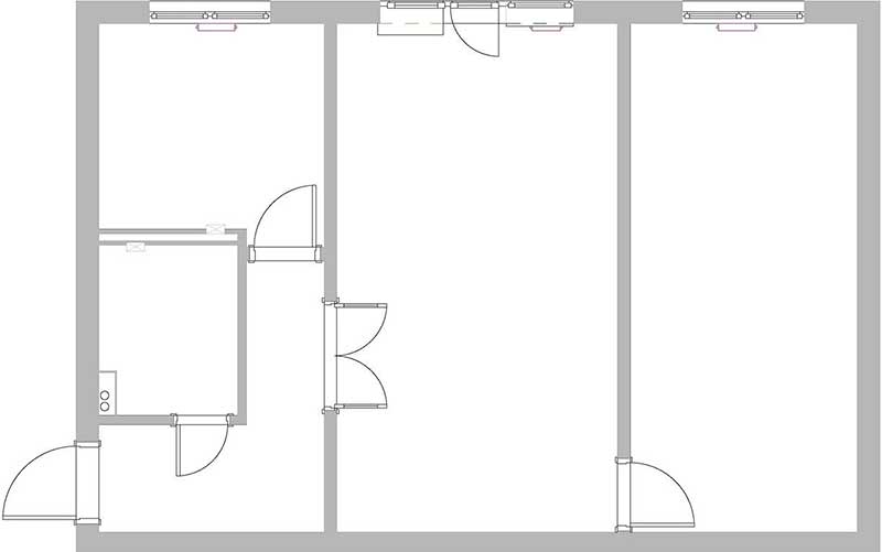 Életöröm és francia sikk kétszobás lakásban Életöröm és francia sikk kétszobás lakásban