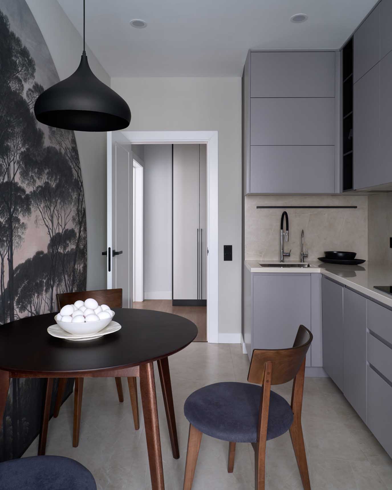 Természetes harmónia 65 m2-es panellakásban Természetes harmónia 65 m2-es panellakásban