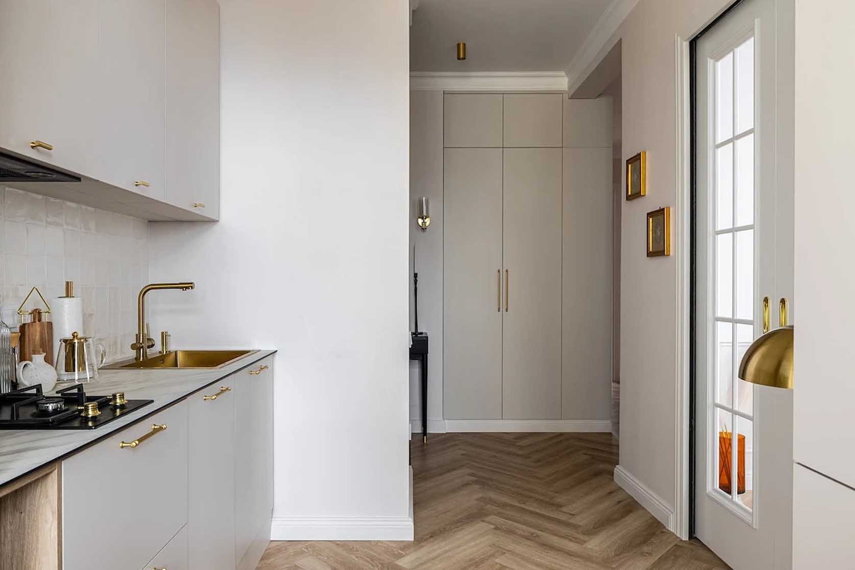 Értéknövelő lakásfelújítás: francia elegancia 50 m2-en Értéknövelő lakásfelújítás: francia elegancia 50 m2-en