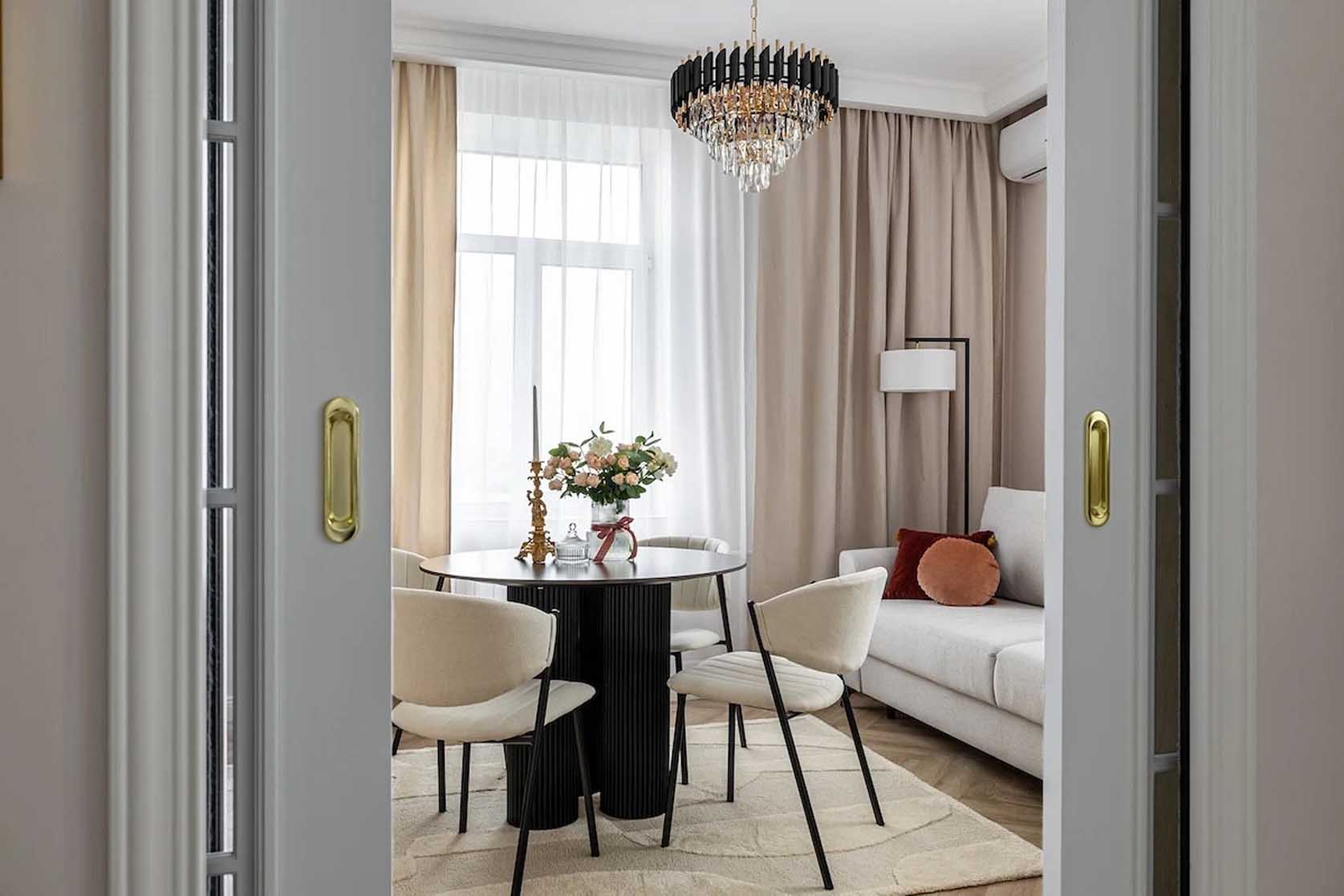 Értéknövelő lakásfelújítás: francia elegancia 50 m2-en Értéknövelő lakásfelújítás: francia elegancia 50 m2-en