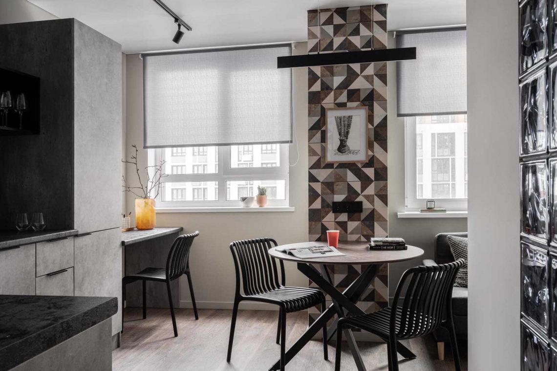 A minimalizmus találkozik az öko stílus elemeivel 26 m2-en